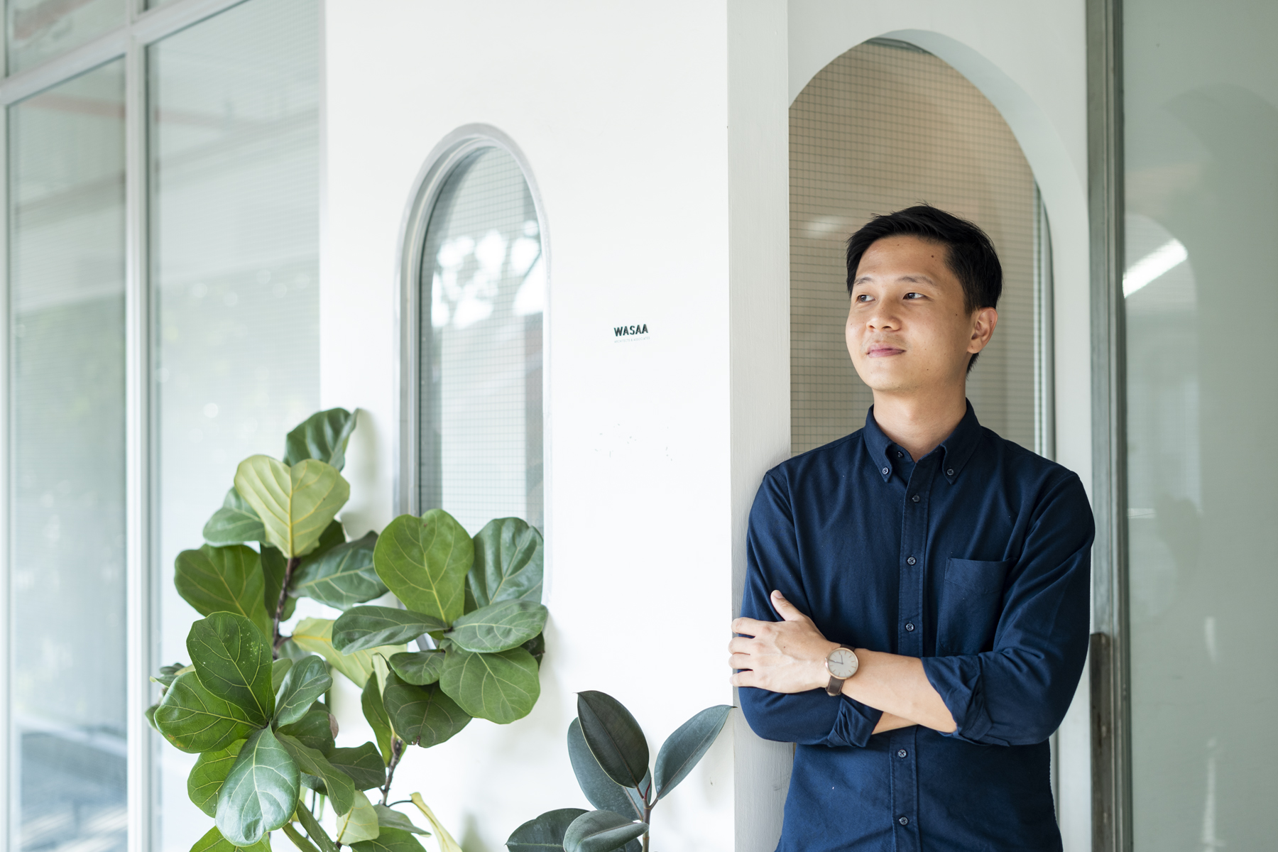 Architect Wu Huei Siang at his WASAA office